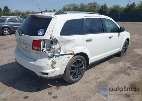 2012 Dodge Journey Crew из США, поврежденный, VIN 3C4PDDDG6CT207467